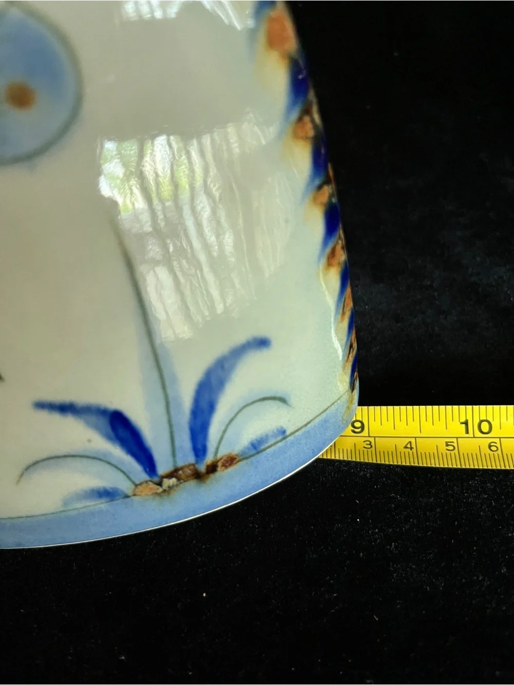 Ken Edwards El Palomar Tonala Mexico Pottery Bird Flower WIDE Pillow VASE